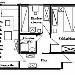 7 Mit Sued - Terrasse, Garten, Tischtennis Lejlighed *